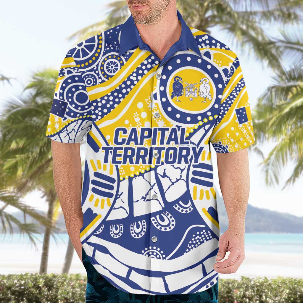 Australian Capital Territory Hawaiian Shirt For The King The Law And The People - Vibe Hoodie Shop