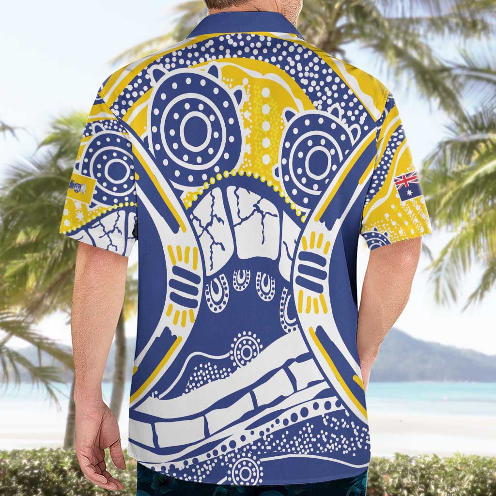 Australian Capital Territory Hawaiian Shirt For The King The Law And The People - Vibe Hoodie Shop