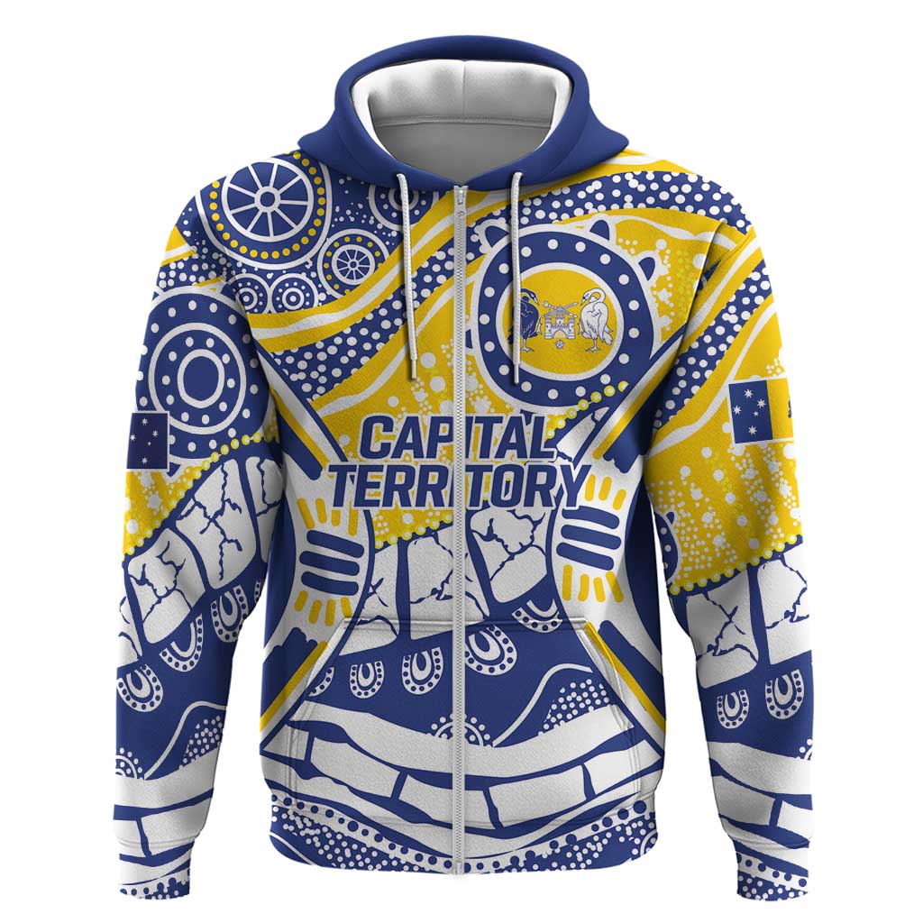 Australian Capital Territory Hoodie For The King The Law And The People LT9 - Vibe Hoodie Shop