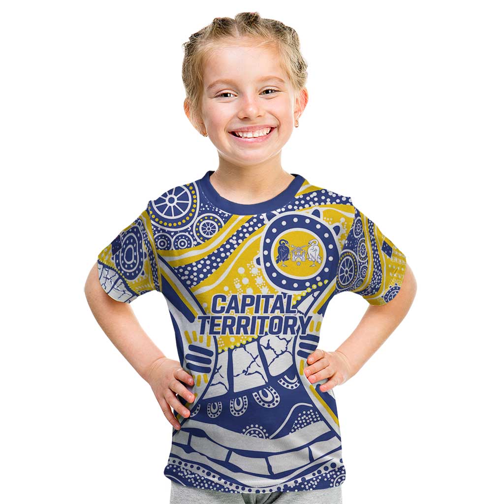 Australian Capital Territory Kid T Shirt For The King The Law And The People - Vibe Hoodie Shop