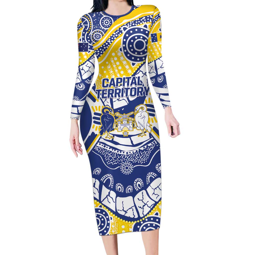 Australian Capital Territory Long Sleeve Bodycon Dress For The King The Law And The People