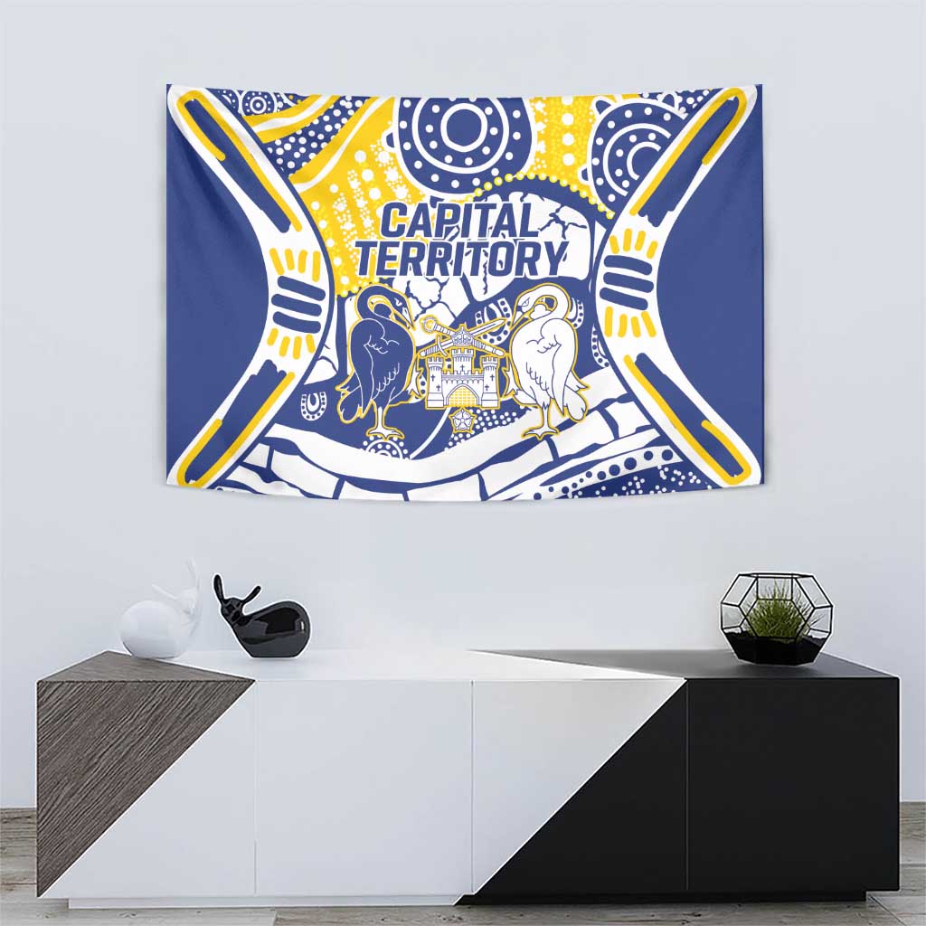 Australian Capital Territory Tapestry For The King The Law And The People - Vibe Hoodie Shop