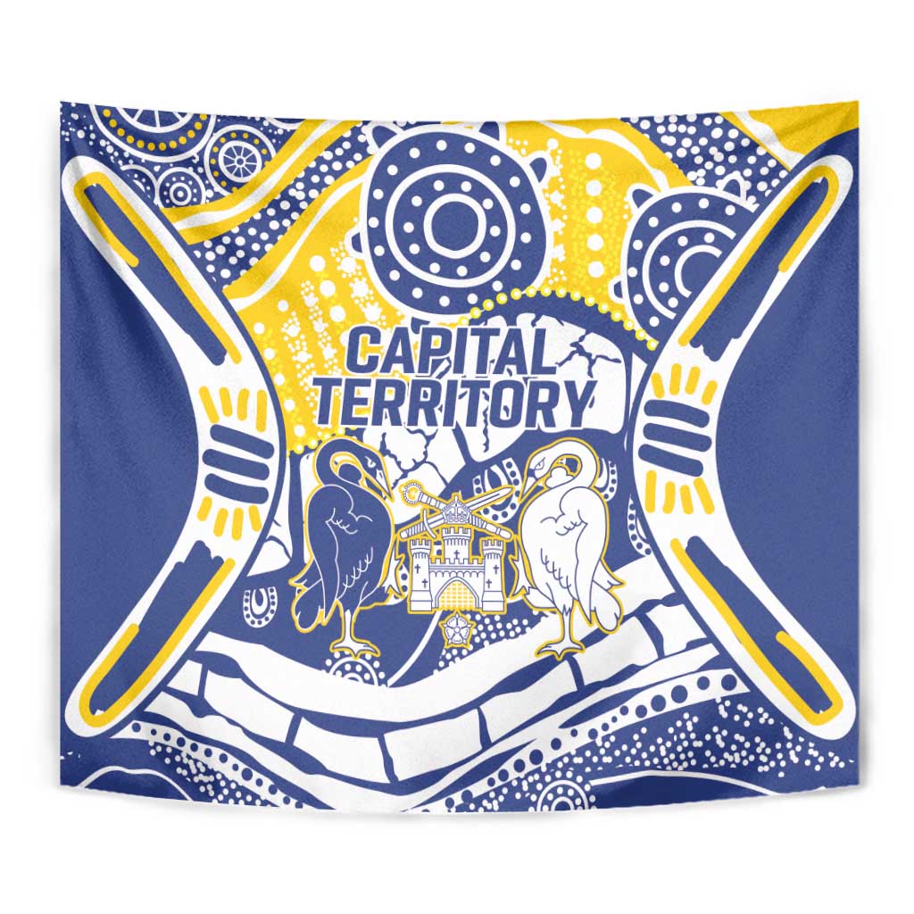 Australian Capital Territory Tapestry For The King The Law And The People - Vibe Hoodie Shop