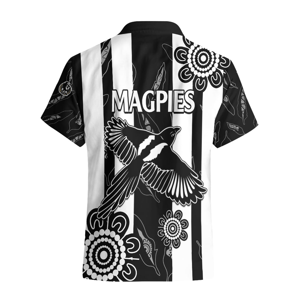 Collingwood Football Hawaiian Shirt Proud To Be Magpies Aboriginal Version - Vibe Hoodie Shop