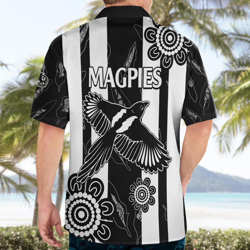 Collingwood Football Hawaiian Shirt Proud To Be Magpies Aboriginal Version - Vibe Hoodie Shop