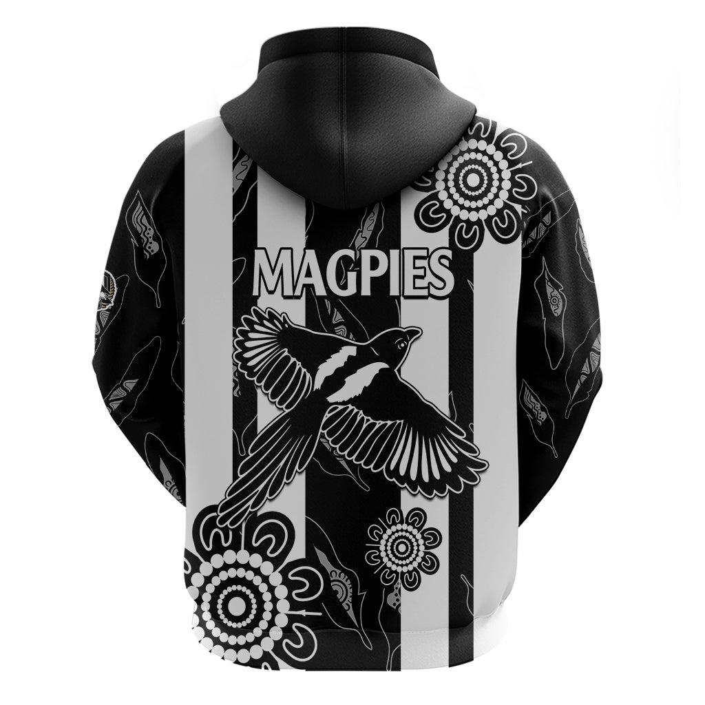 Collingwood Football Hoodie Proud To Be Magpies Aboriginal Version LT9 - Vibe Hoodie Shop
