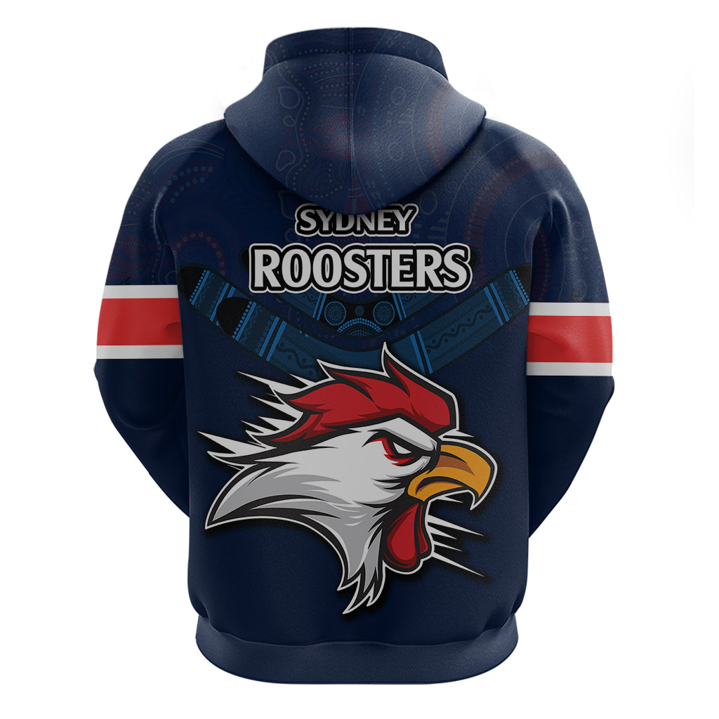 Roosters Permier 2023 Hoodie NRL Mascot with Aboriginal LT9 - Vibe Hoodie Shop