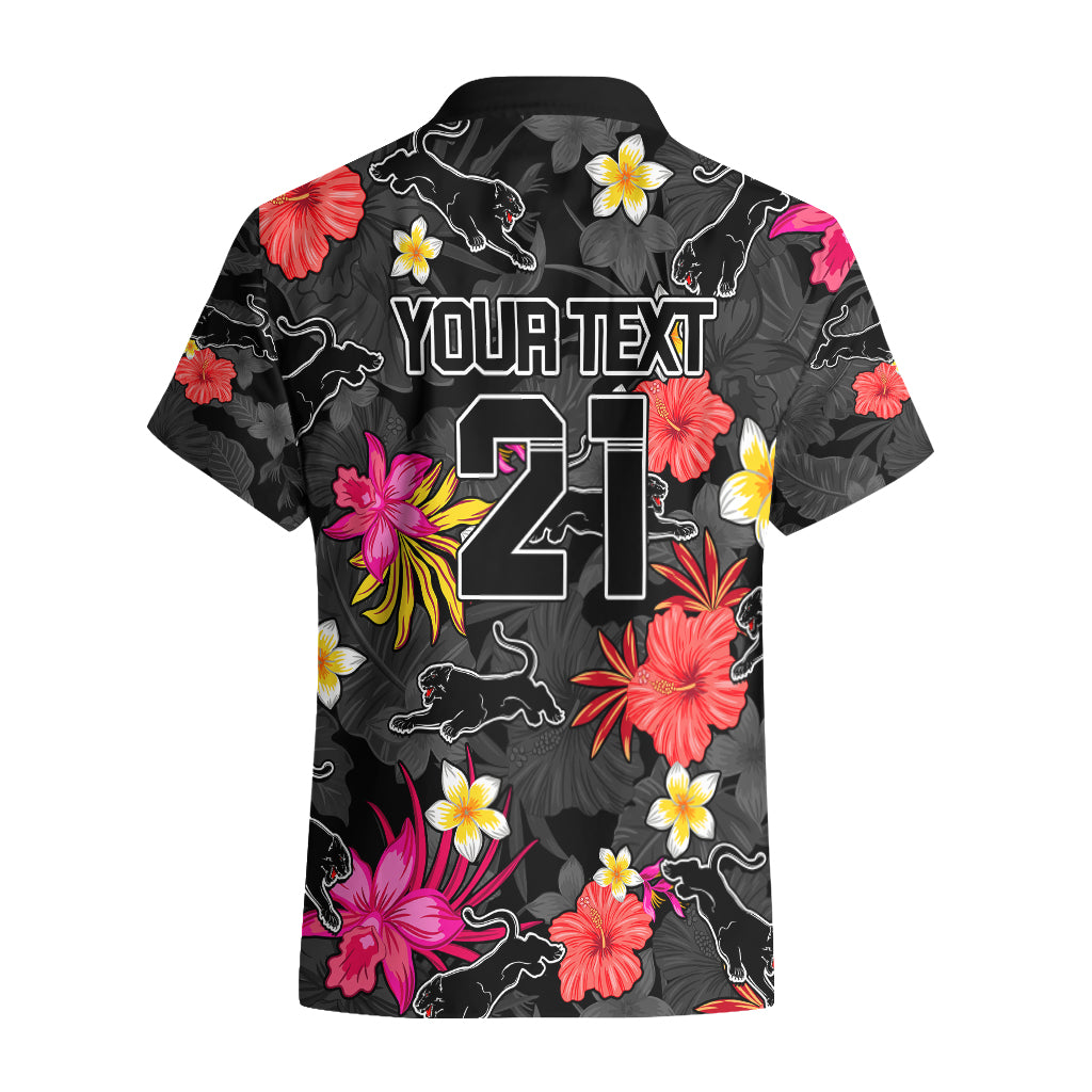 Custom Panthers Rugby Hawaiian Shirt Beautiful Floral Pattern Spring Summer Vibe - Vibe Hoodie Shop