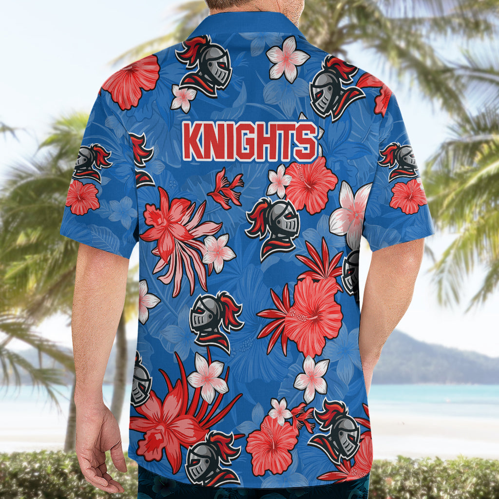 Knights Rugby Hawaiian Shirt Beautiful Floral Pattern Spring Summer Vibe - Vibe Hoodie Shop