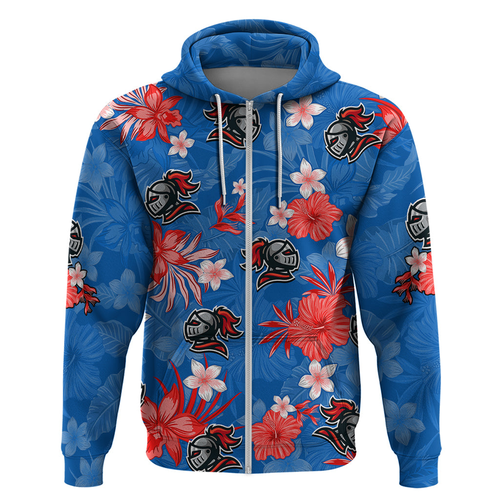 Knights Rugby Hoodie Beautiful Floral Pattern Spring Summer Vibe LT9 - Vibe Hoodie Shop