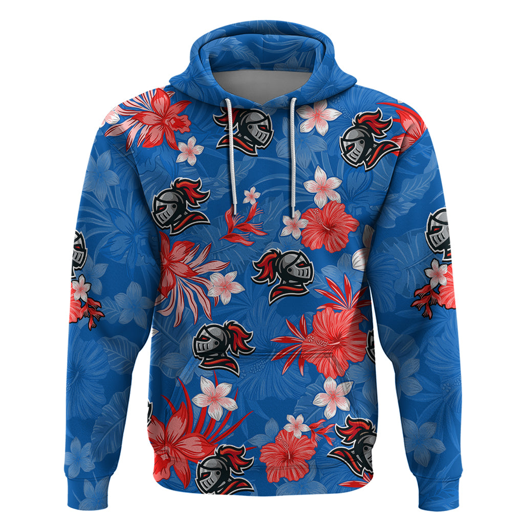 Custom Knights Rugby Hoodie Beautiful Floral Pattern Spring Summer Vibe LT9 - Vibe Hoodie Shop