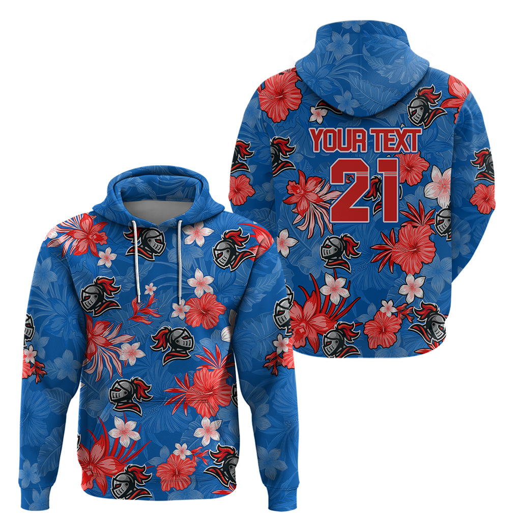 Custom Knights Rugby Hoodie Beautiful Floral Pattern Spring Summer Vibe LT9 - Vibe Hoodie Shop
