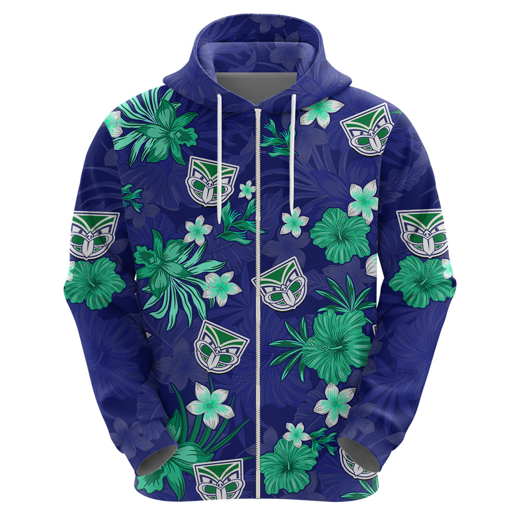 Warriors Rugby Hoodie Beautiful Floral Pattern Spring Summer Vibe LT9 - Vibe Hoodie Shop