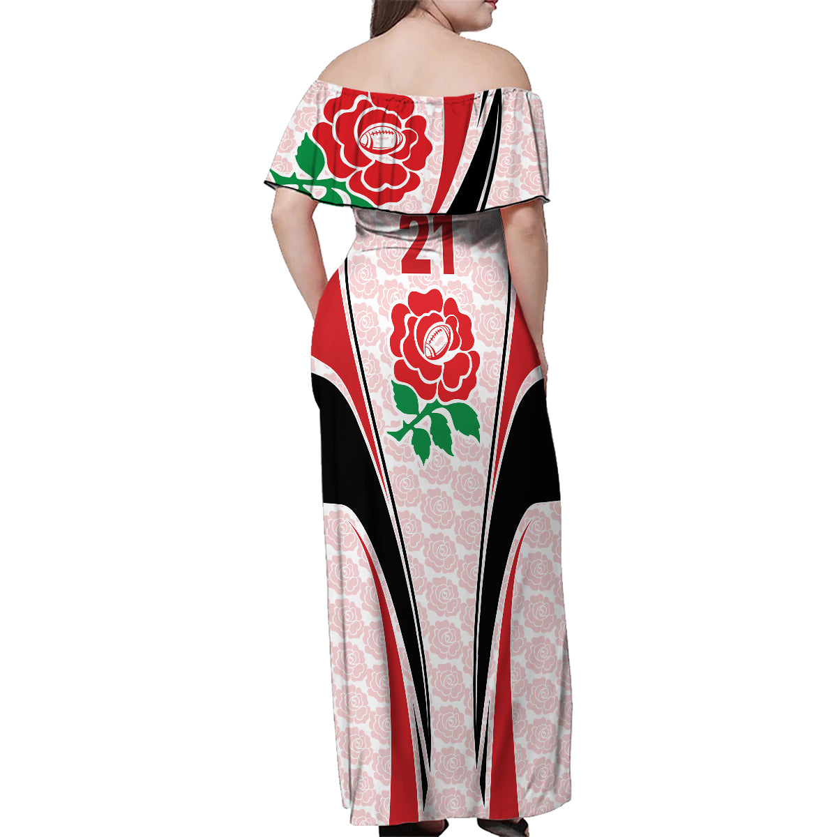 custom-england-rugby-family-matching-off-shoulder-maxi-dress-and-hawaiian-shirt-come-on-red-rose-word-cup-2023