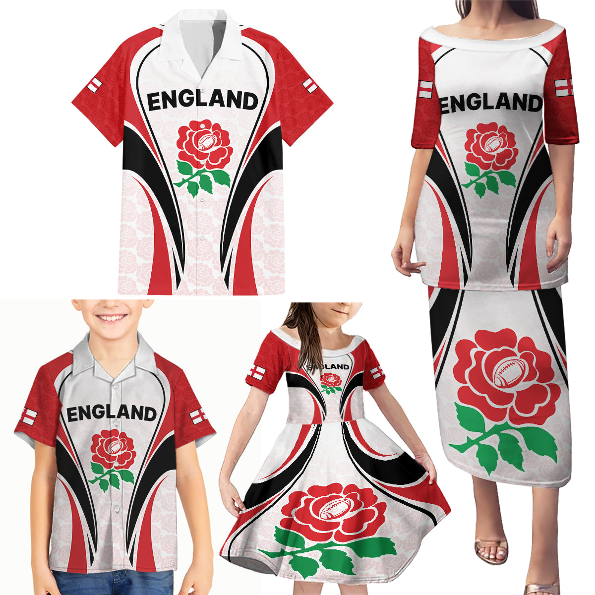 custom-england-rugby-family-matching-puletasi-dress-and-hawaiian-shirt-come-on-red-rose-word-cup-2023