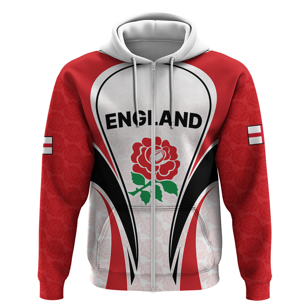 Custom England Rugby Hoodie Come On Red Rose Word Cup 2023 LT9 - Vibe Hoodie Shop