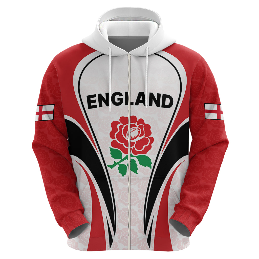 Custom England Rugby Hoodie Come On Red Rose Word Cup 2023 LT9 - Vibe Hoodie Shop