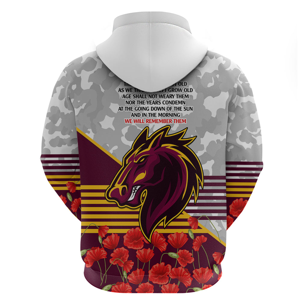 Broncos Rugby ANZAC Day 2024 Hoodie Camouflage Style LT9 - Vibe Hoodie Shop