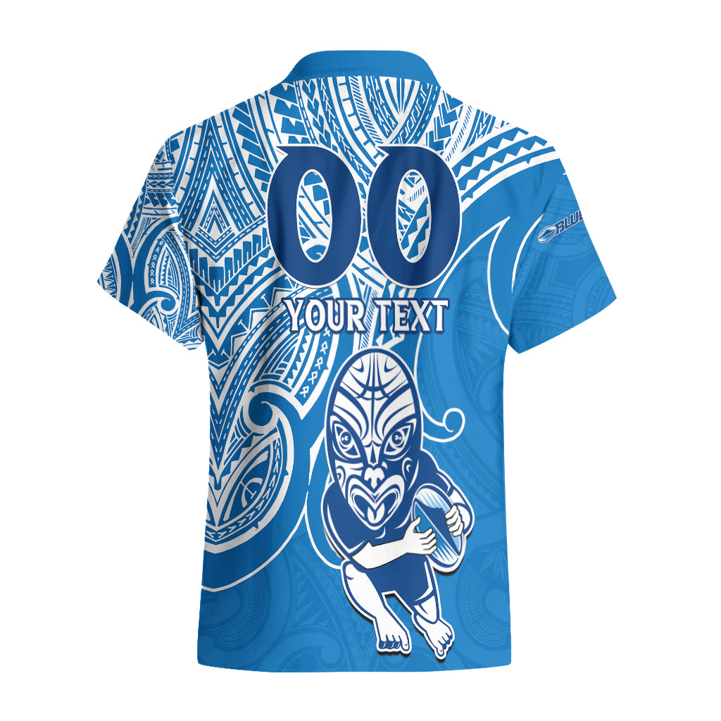 (Custom Text And Number) Blues Super Rugby Hawaiian Shirt Kahurangi Go Champions 2023 - Vibe Hoodie Shop