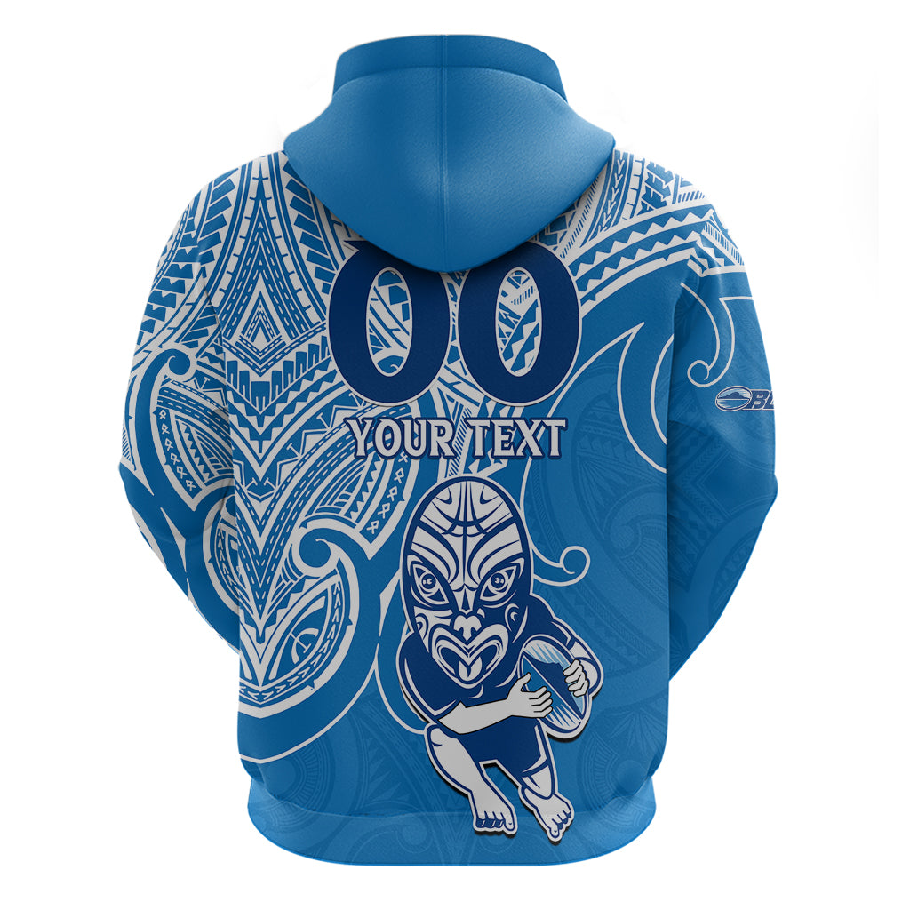 (Custom Text And Number) Blues Super Rugby Hoodie Kahurangi Go Champions 2023 LT9 - Vibe Hoodie Shop
