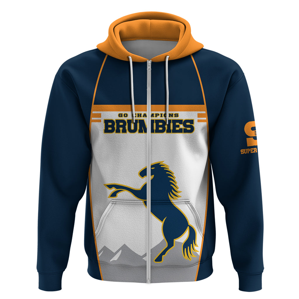 Brumbies Super Rugby Hoodie Brumbies Go Champions 2023 LT9 - Vibe Hoodie Shop