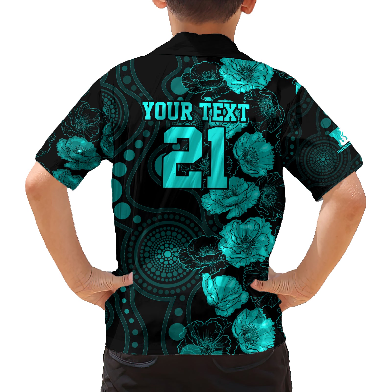 Heat Cricket Never Forget Custom Hawaiian Shirt ANZAC Day with Poppy Aboriginal - Vibe Hoodie Shop