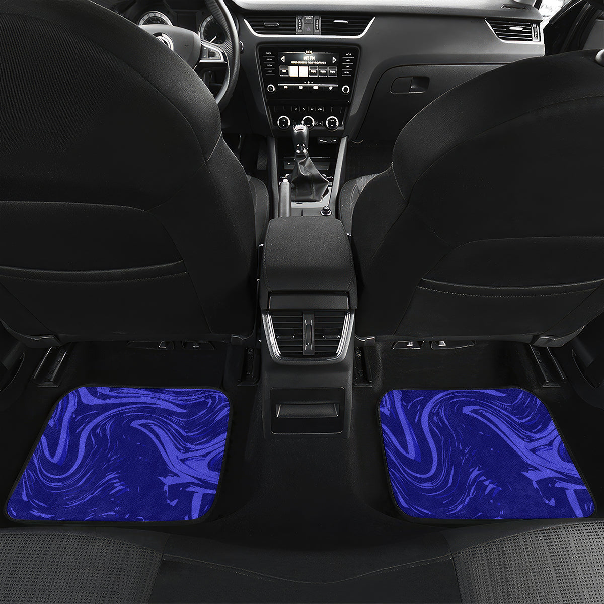 Proud To Be Australia Day Car Mats Kangaroo with Flag Color