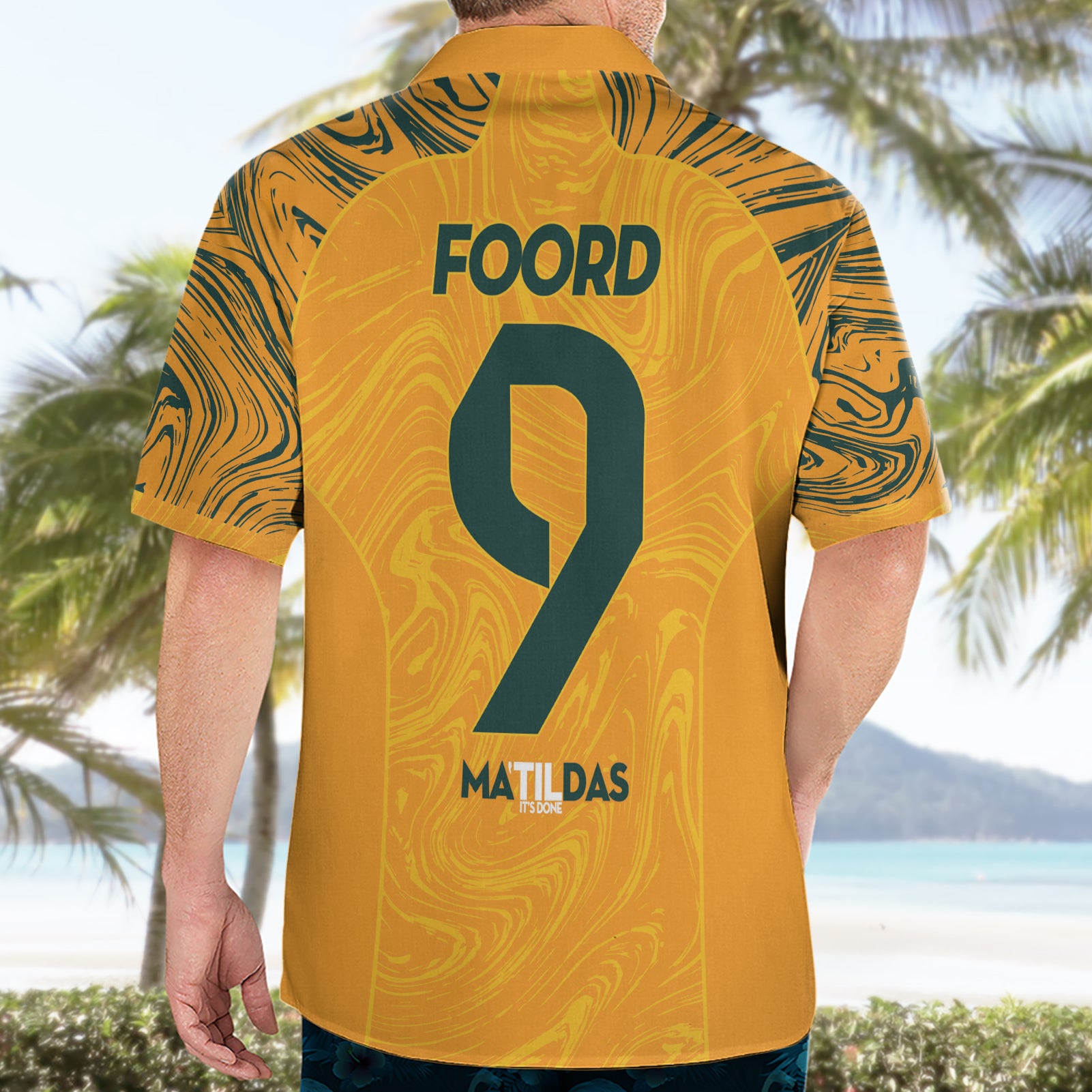 Caitlin Foord Australia Matildas Hawaiian Shirt - Vibe Hoodie Shop