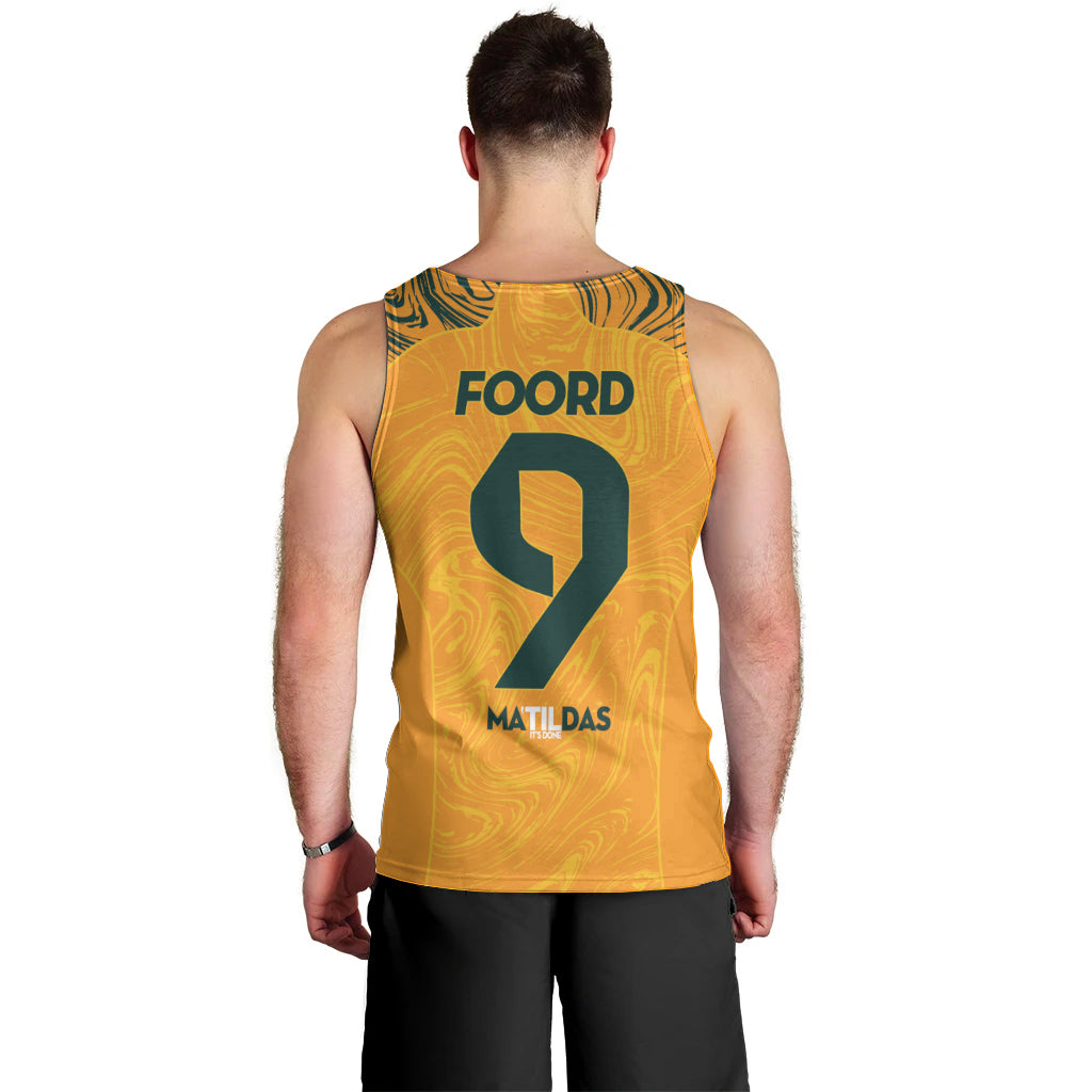 Caitlin Foord Australia Matildas Men Tank Top - Vibe Hoodie Shop