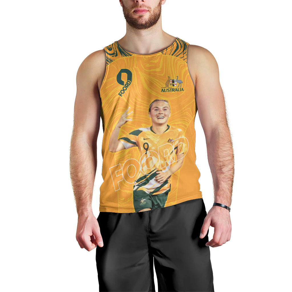 Caitlin Foord Australia Matildas Men Tank Top - Vibe Hoodie Shop