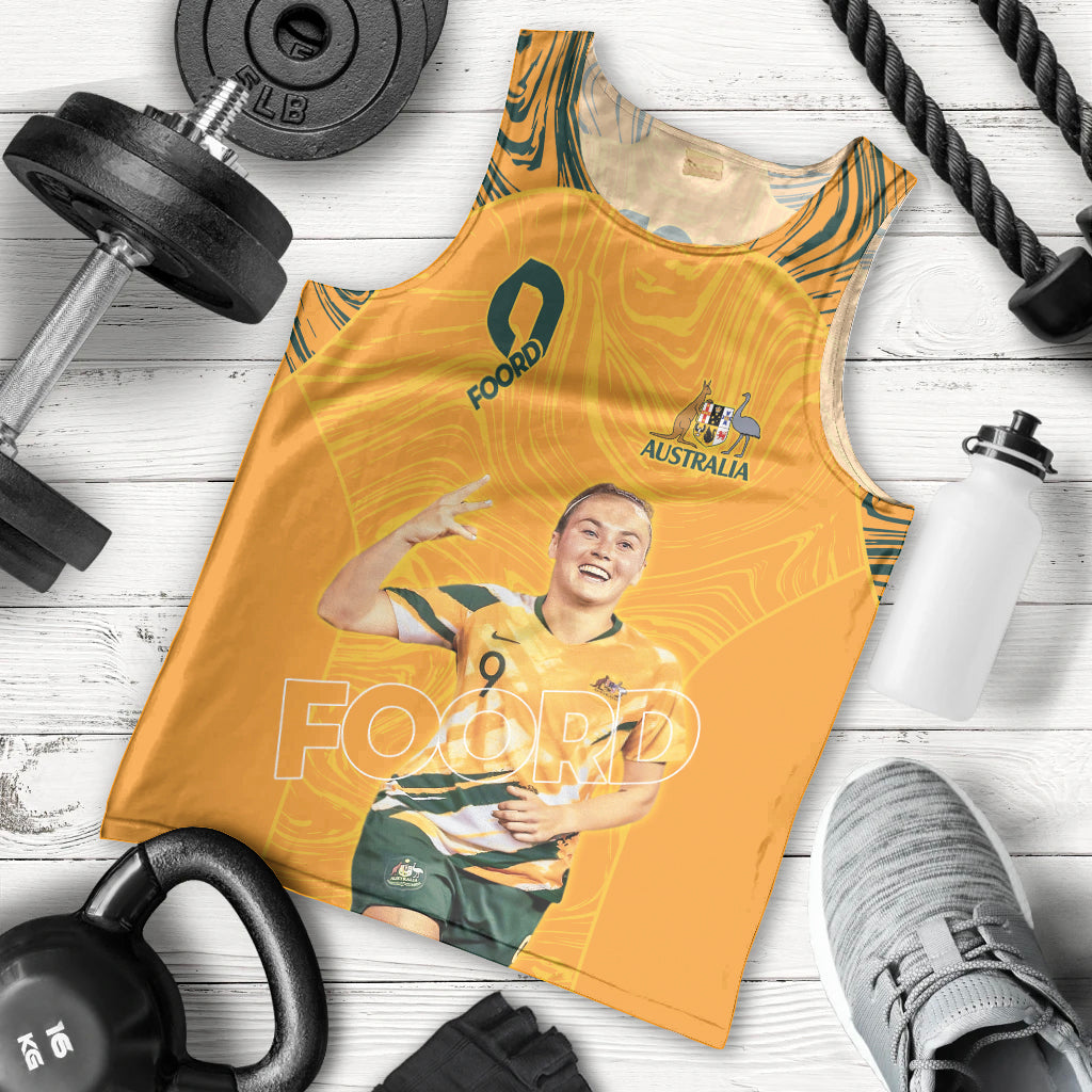 Caitlin Foord Australia Matildas Men Tank Top - Vibe Hoodie Shop