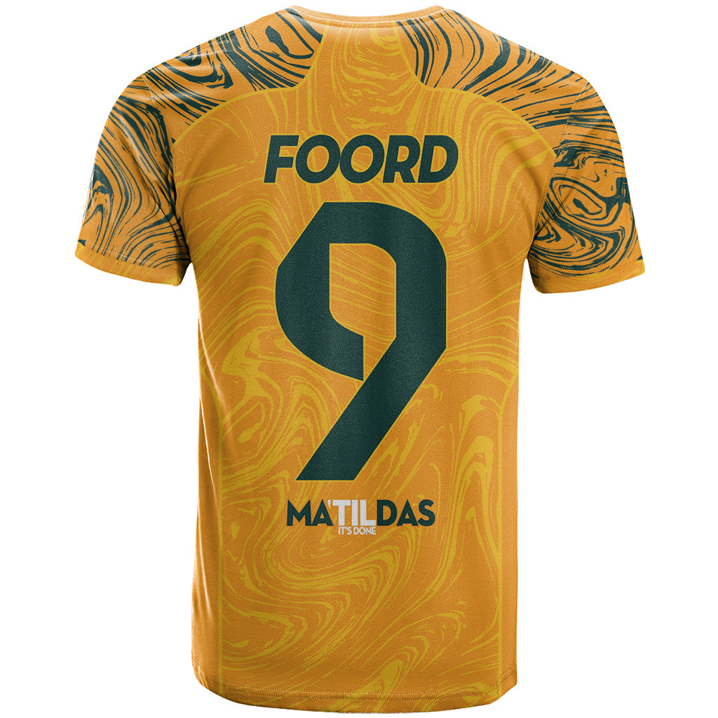 Caitlin Foord Australia Matildas T Shirt LT9 - Vibe Hoodie Shop