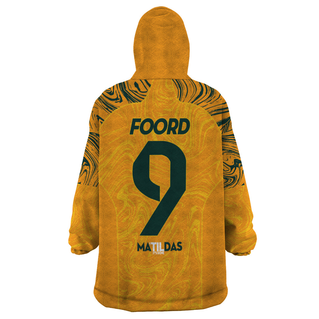 Caitlin Foord Australia Matildas Wearable Blanket Hoodie - Vibe Hoodie Shop