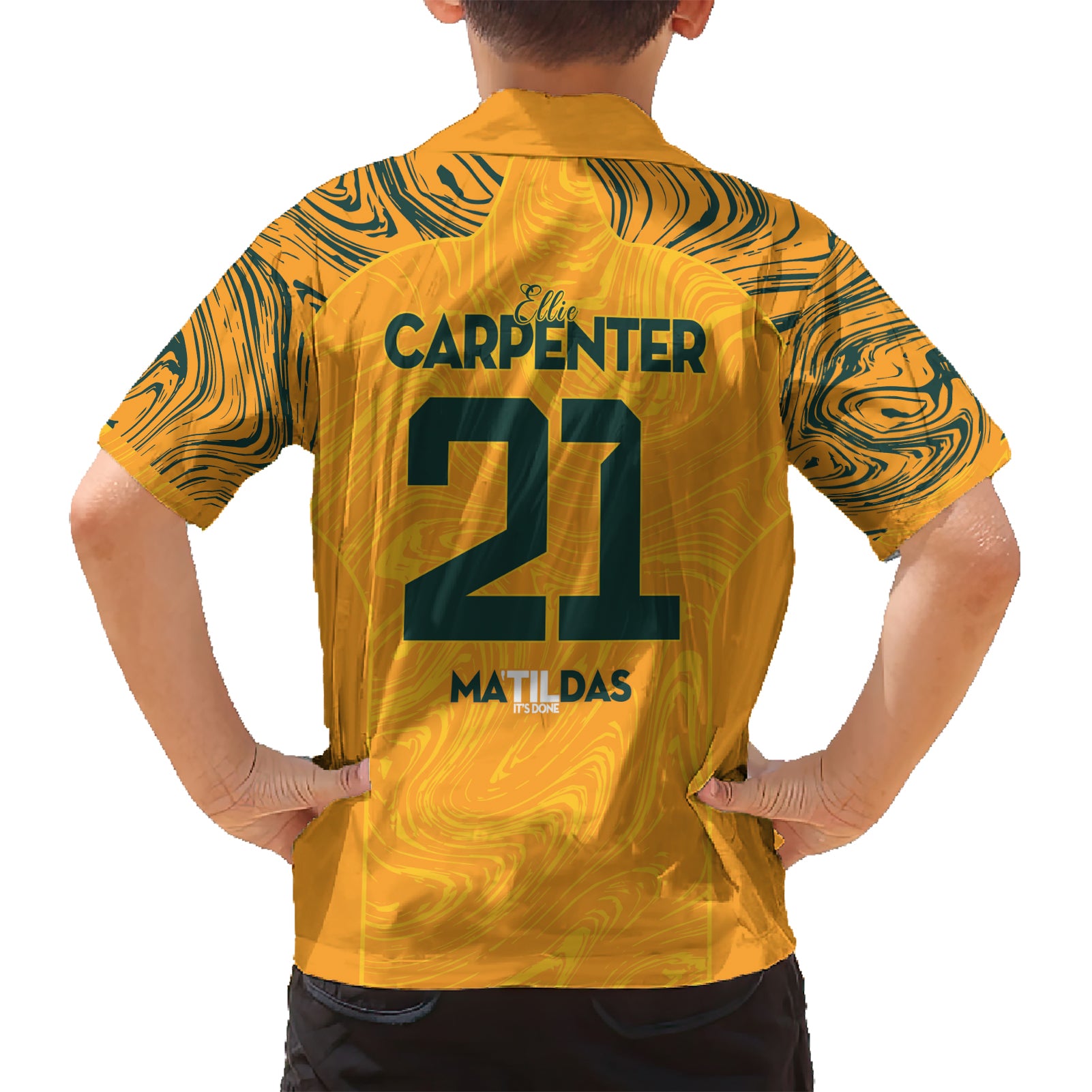 Ellie Carpenter Australian Matildas Hawaiian Shirt - Vibe Hoodie Shop