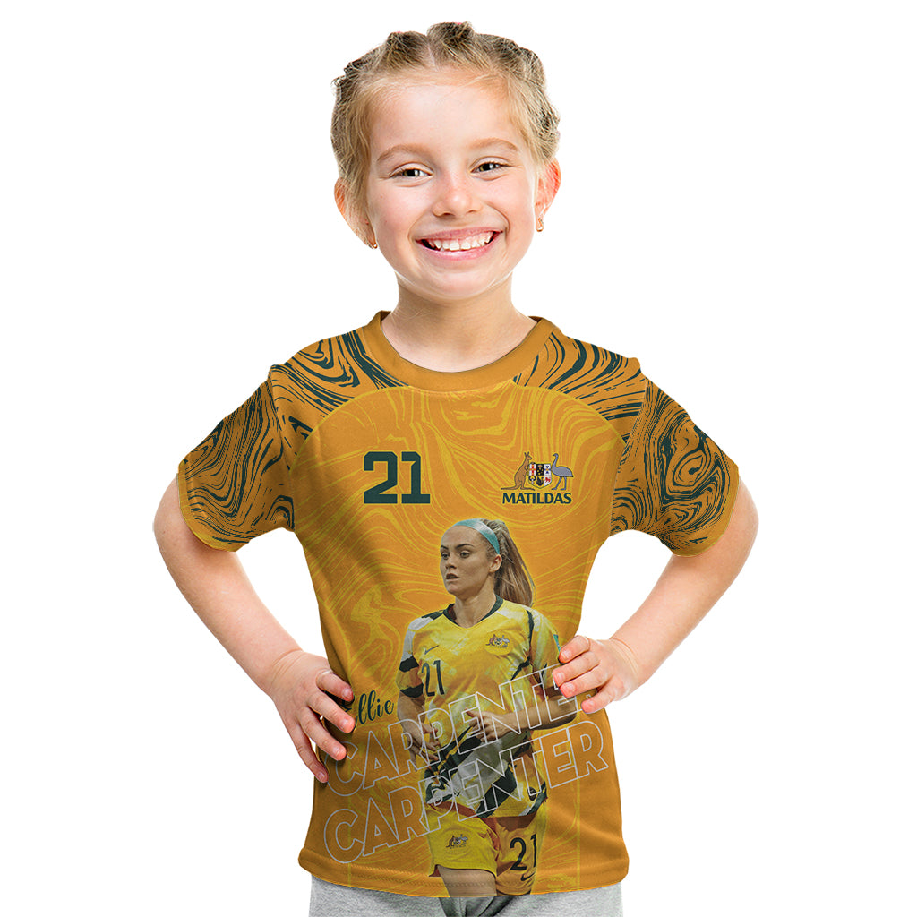 Ellie Carpenter Australian Matildas Kid T Shirt - Vibe Hoodie Shop