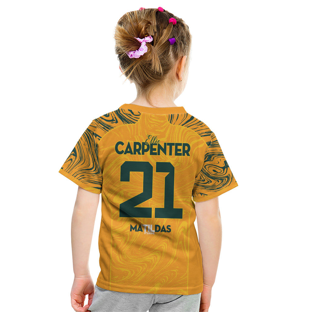 Ellie Carpenter Australian Matildas Kid T Shirt - Vibe Hoodie Shop