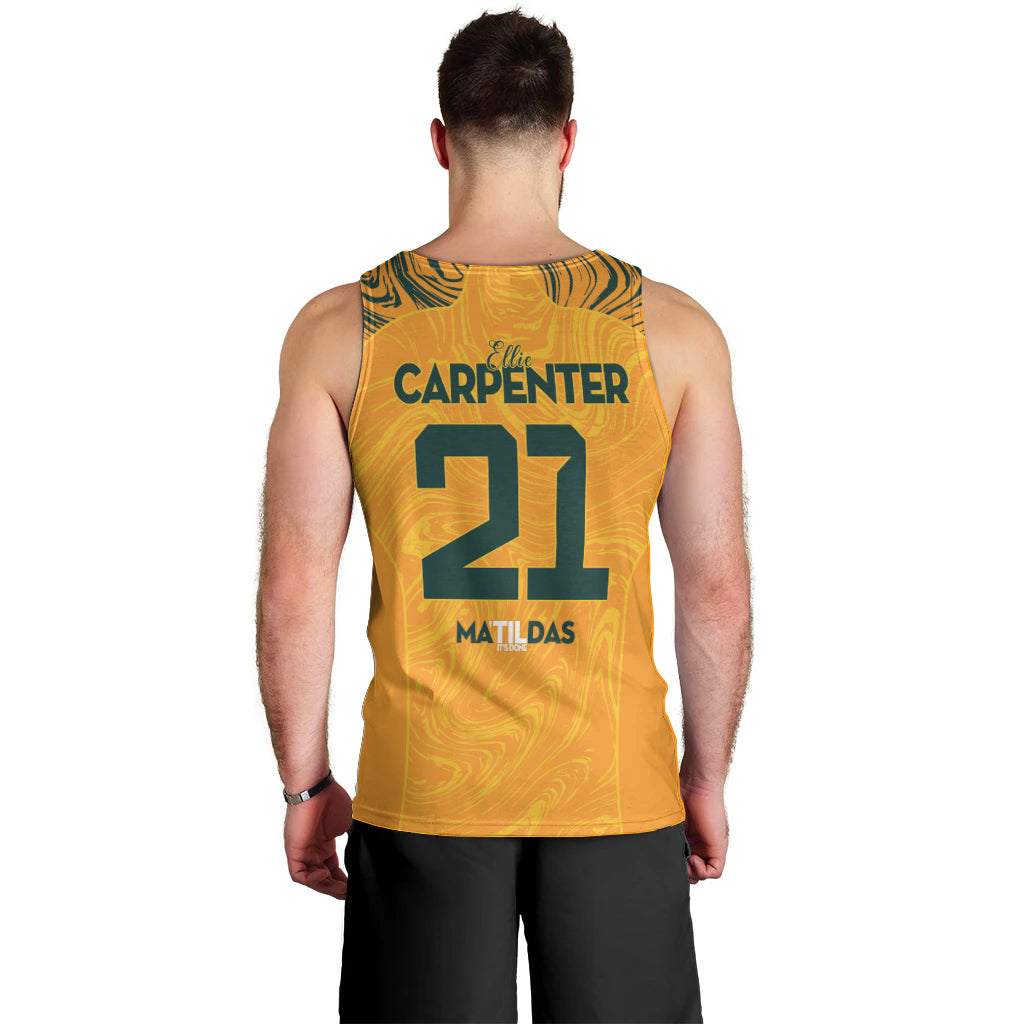 Ellie Carpenter Australian Matildas Men Tank Top - Vibe Hoodie Shop
