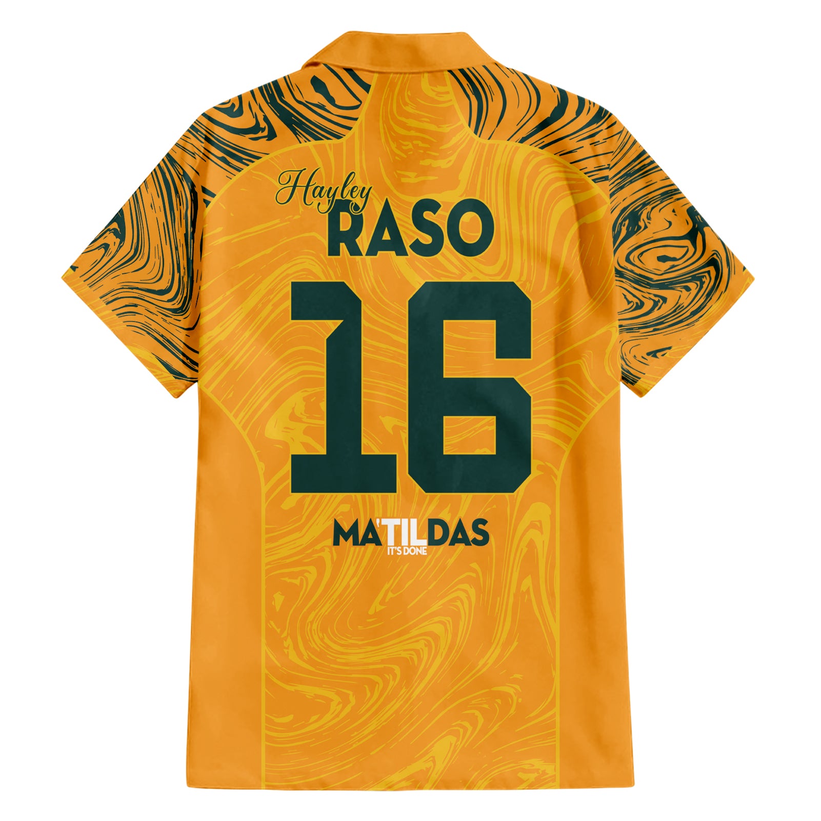 Hayley Raso Australia Matildas Hawaiian Shirt - Vibe Hoodie Shop