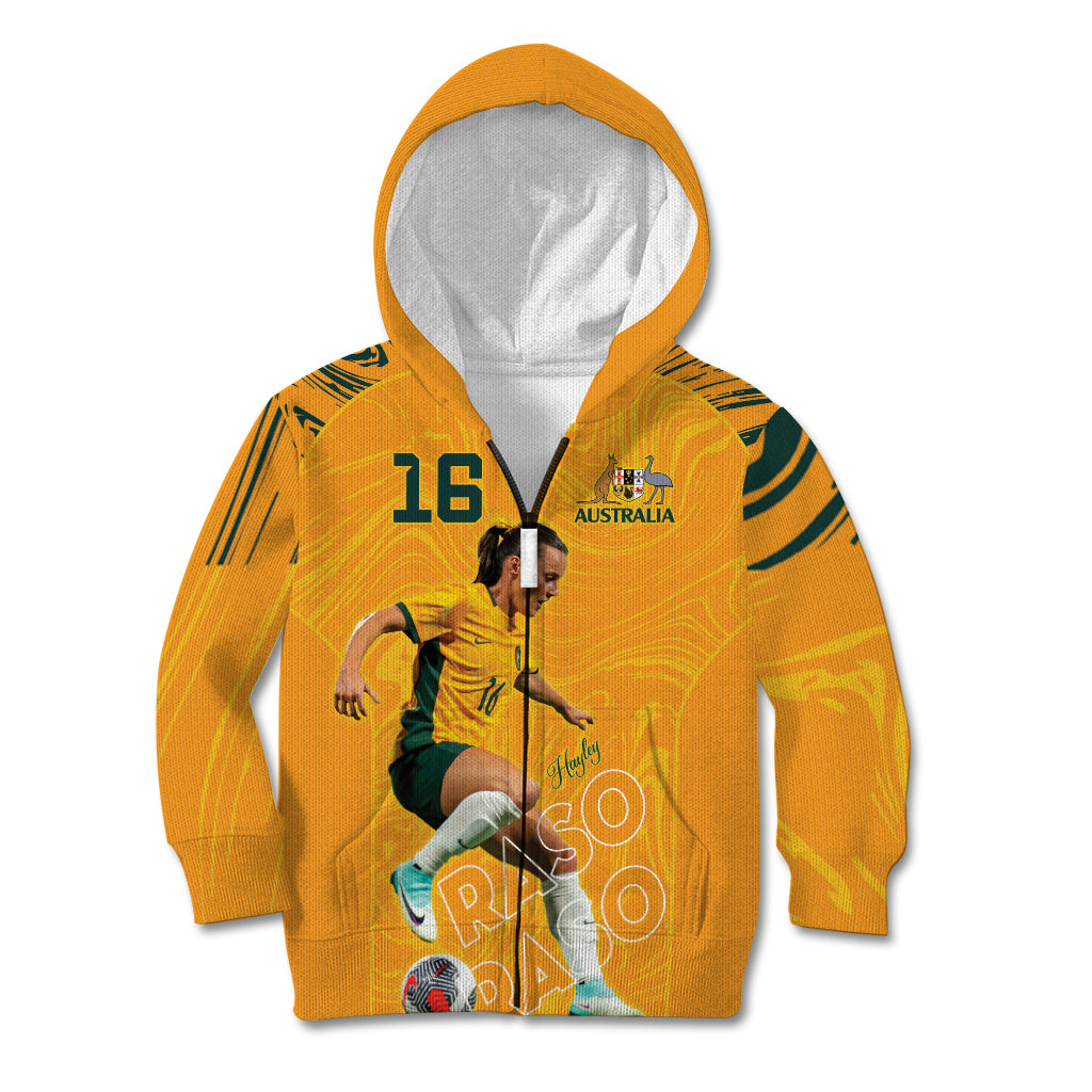 Hayley Raso Australia Matildas Kid Hoodie - Vibe Hoodie Shop