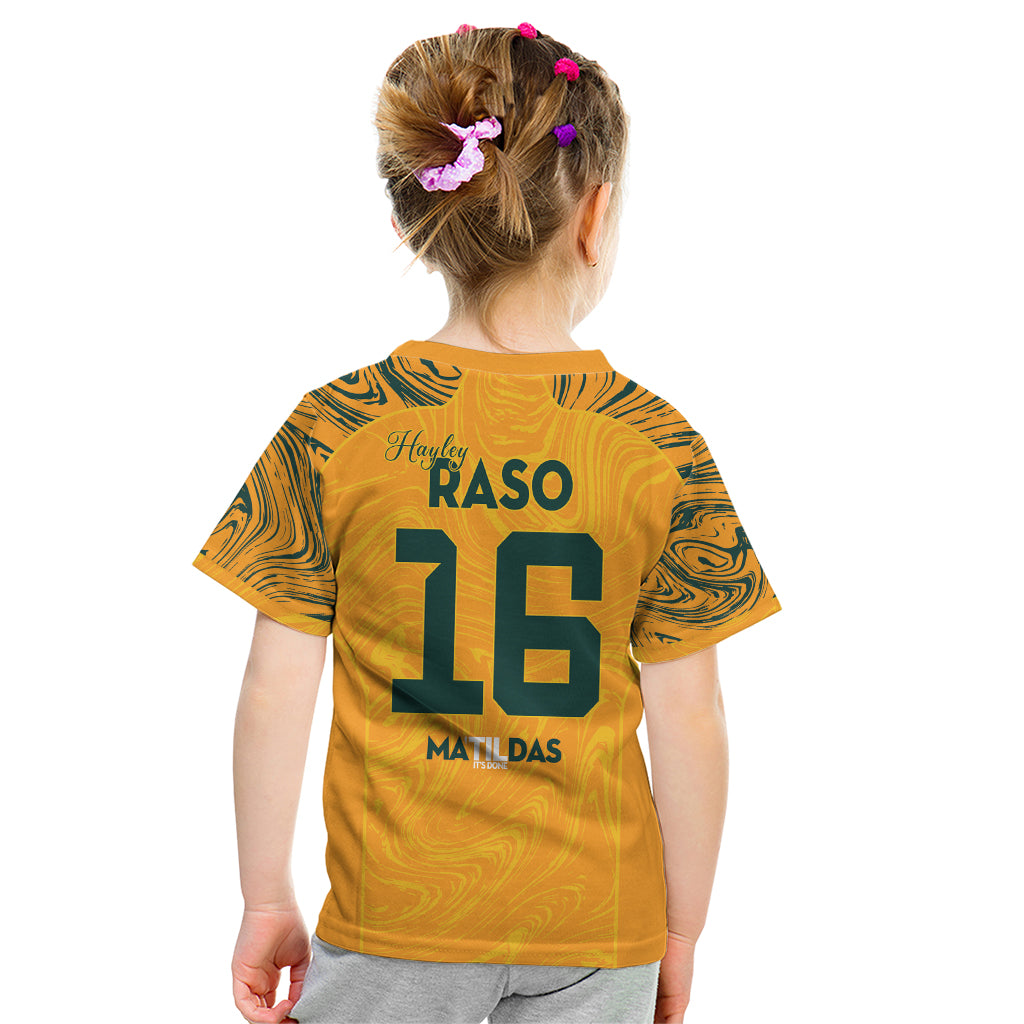 Hayley Raso Australia Matildas Kid T Shirt - Vibe Hoodie Shop