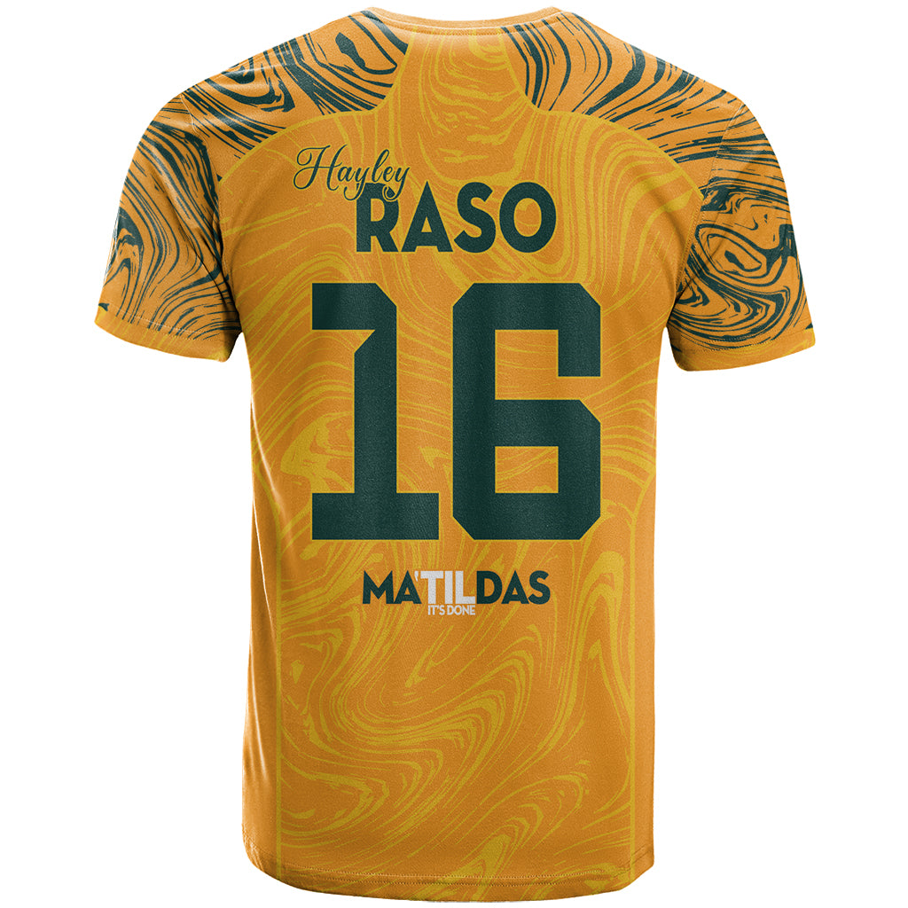 Hayley Raso Australia Matildas T Shirt LT9 - Vibe Hoodie Shop