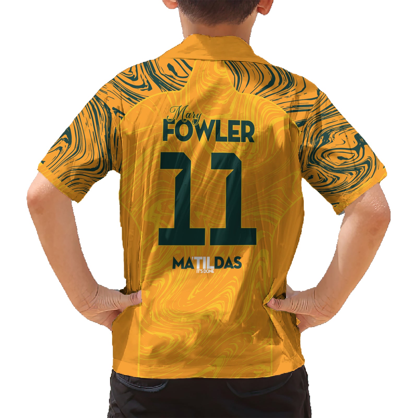 Mary Fowler Australian Matildas Hawaiian Shirt - Vibe Hoodie Shop