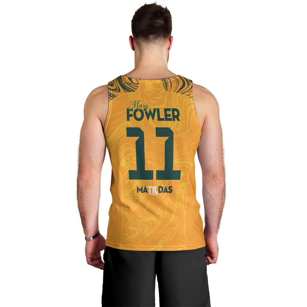 Mary Fowler Australian Matildas Men Tank Top - Vibe Hoodie Shop