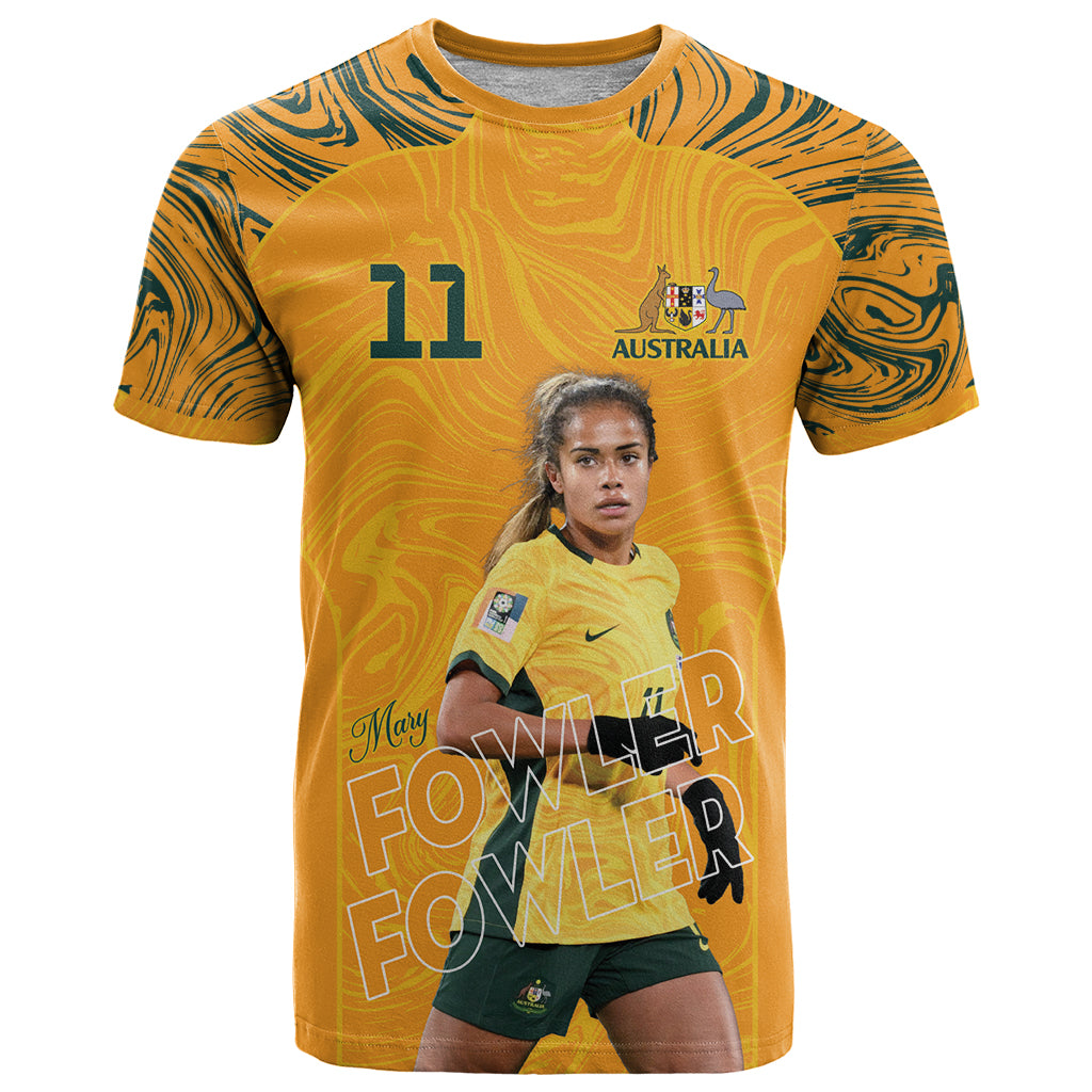 Mary Fowler Australian Matildas T Shirt LT9 - Vibe Hoodie Shop