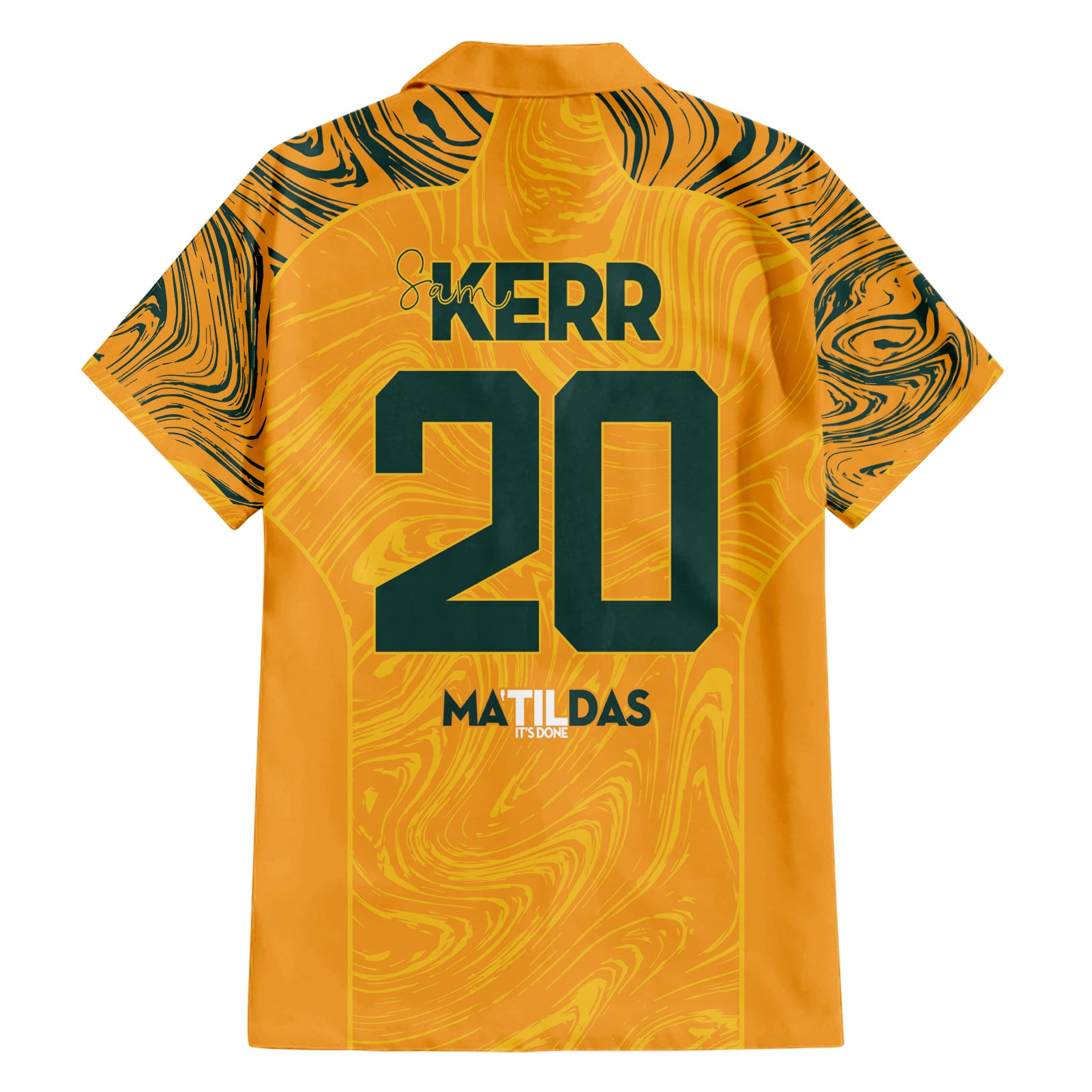 Sam Kerr Australia Matildas Hawaiian Shirt - Vibe Hoodie Shop