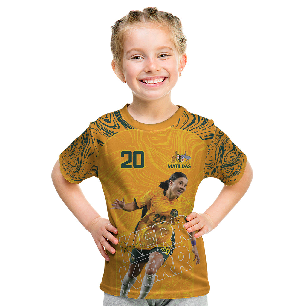 Sam Kerr Australia Matildas Kid T Shirt - Vibe Hoodie Shop