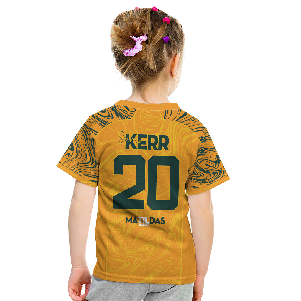 Sam Kerr Australia Matildas Kid T Shirt - Vibe Hoodie Shop