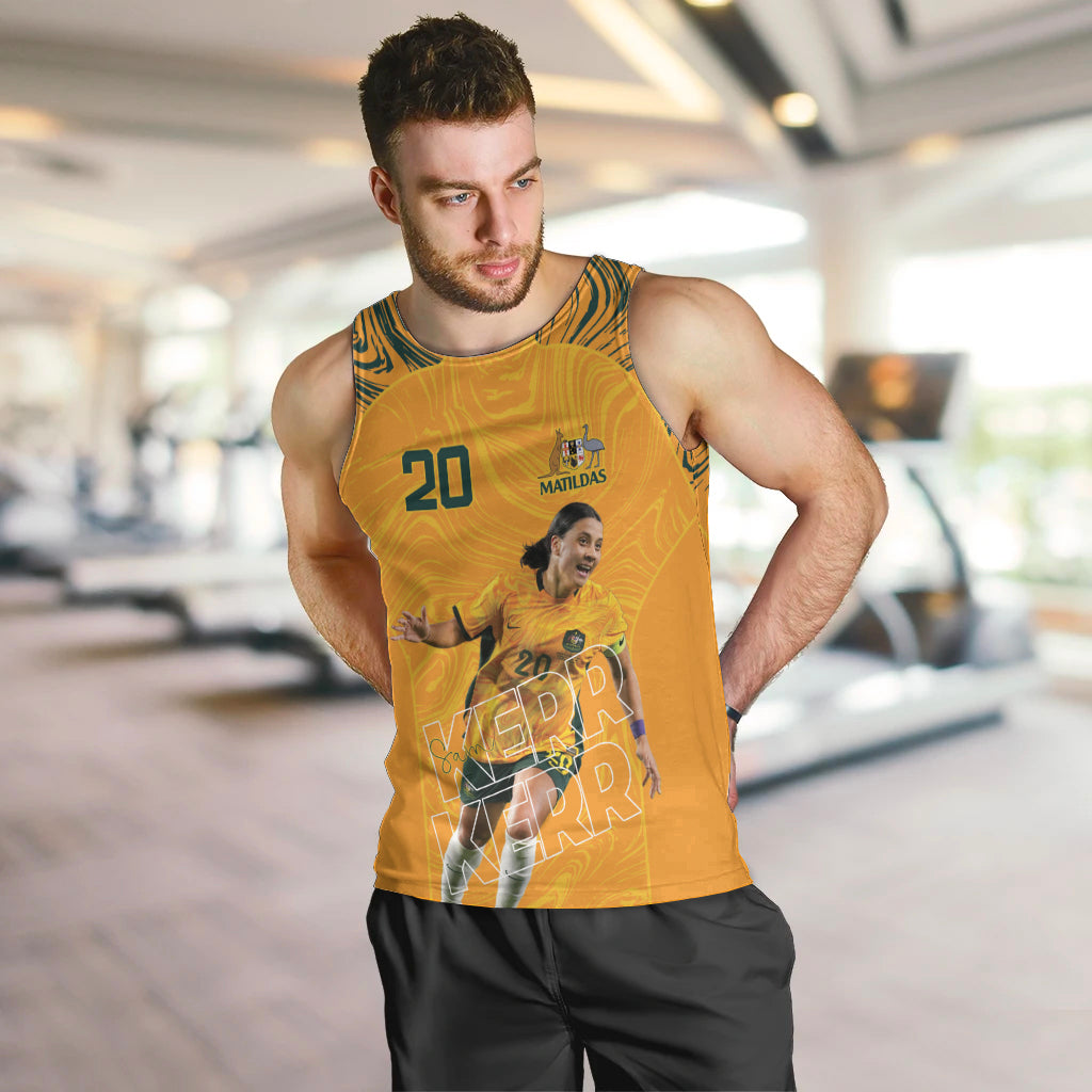 Sam Kerr Australia Matildas Men Tank Top - Vibe Hoodie Shop
