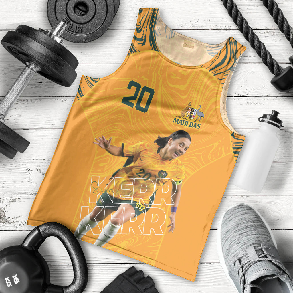 Sam Kerr Australia Matildas Men Tank Top - Vibe Hoodie Shop