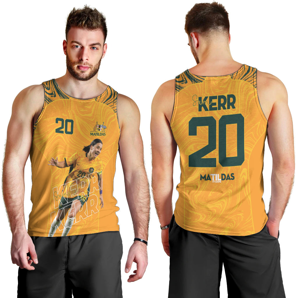 Sam Kerr Australia Matildas Men Tank Top - Vibe Hoodie Shop